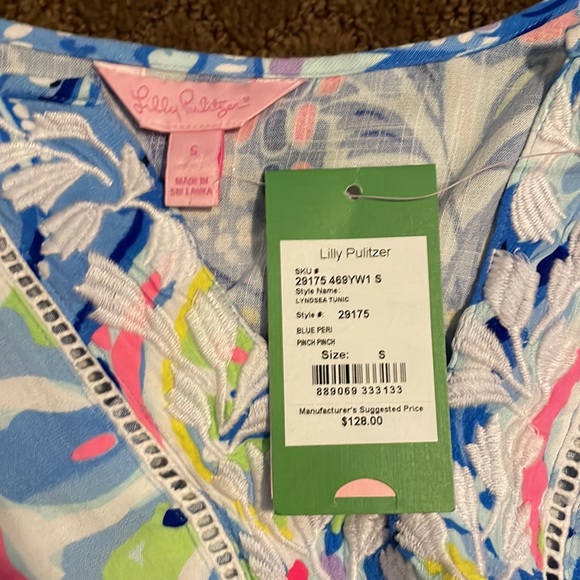 Lilly Pulitzer Lyndsea Tunic Size S - Picture 7 of 8